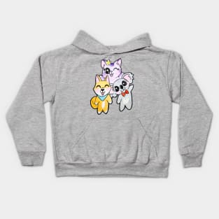 Animal Friends Group Kids Hoodie